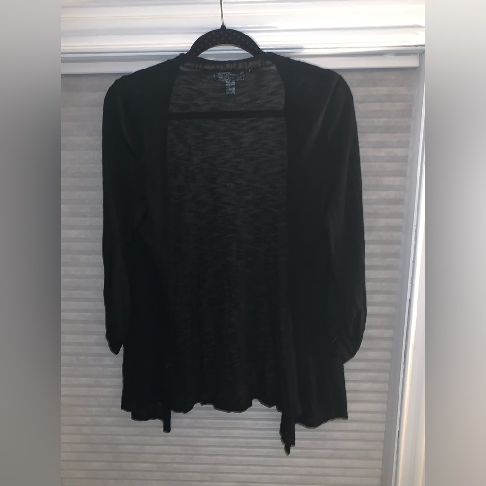 Dressbarn Cardigan Sweater - Black - Size M